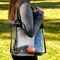 2 Pack Clear Stadium Approved Bags - 12x6x12 Large Transparent Tote Bags with Zippers and Handles for Concerts, Sporting Events, Music Festivals, Work, School, Gym